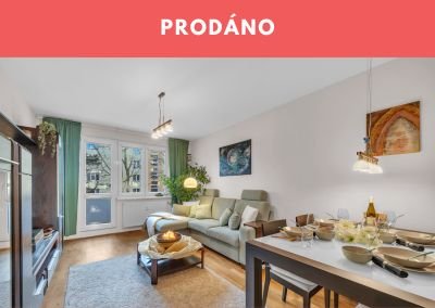 Prodej bytu 2+1 s balkonem Nad alejí, Břevnov